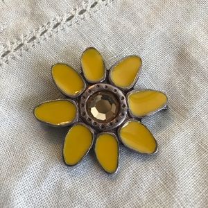 Todd Oldham 90’s Vintage Silver Tone 🌻 Barrette
